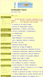 Mobile Screenshot of ferdinandocamon.it